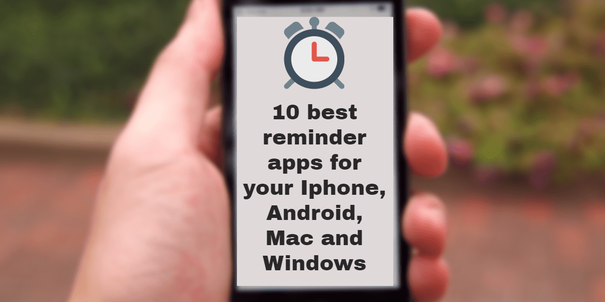 reminder apps iphone android