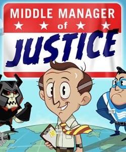 middle manager of justice icon