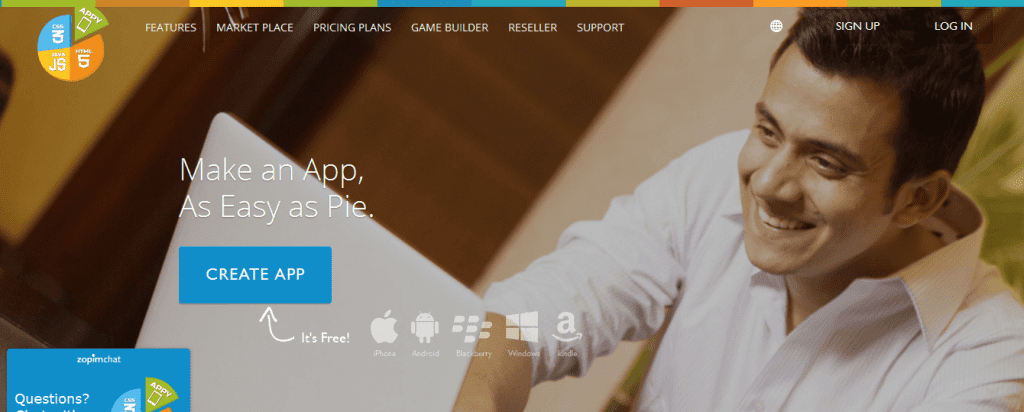 appy-pie app maker