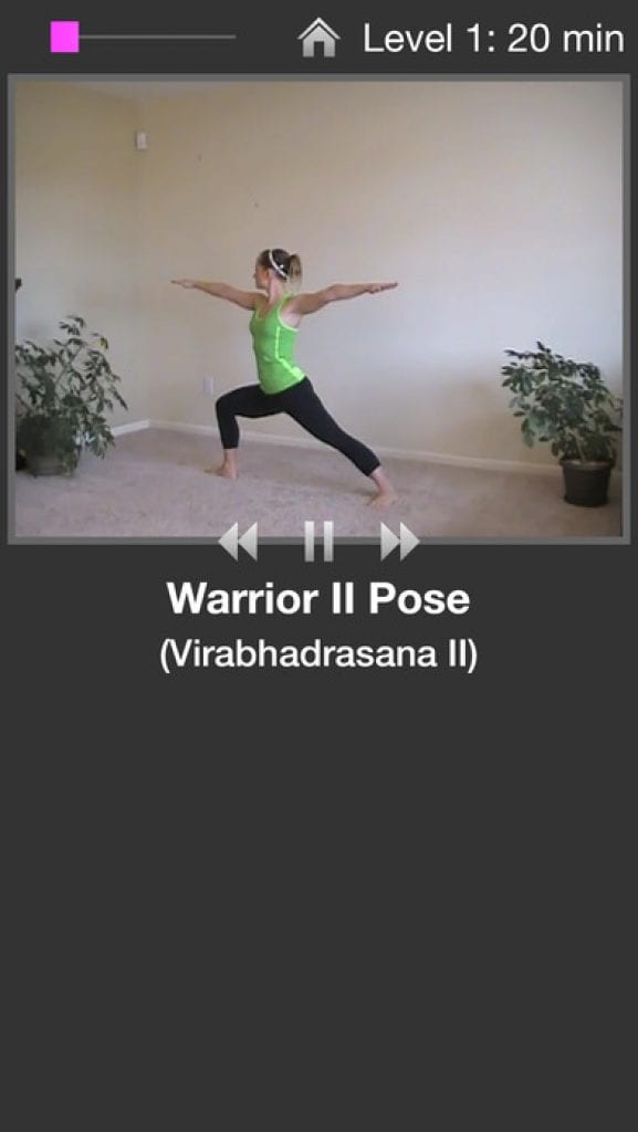 Simply Yoga app 