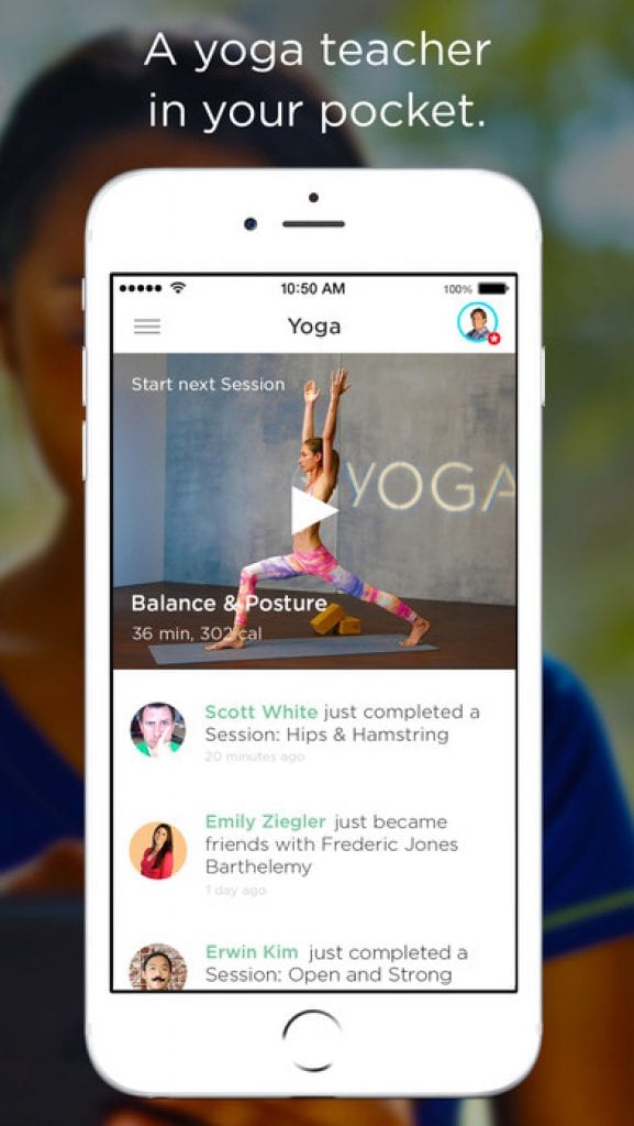 Fitstar yoga app