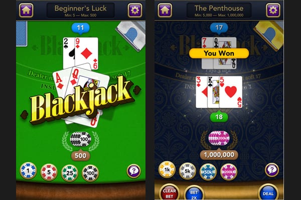 blackjack free screenshot