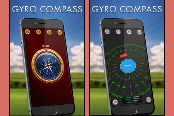 gyro compass screenshot