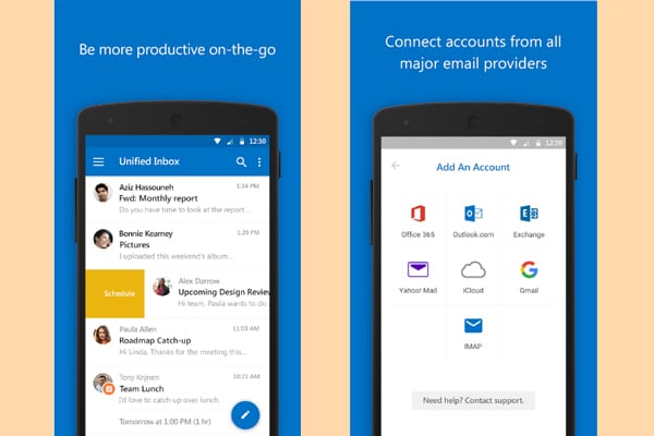 microsoft outlook screenshot