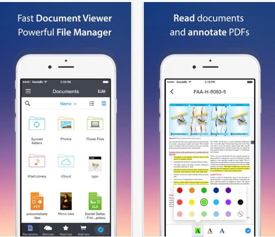 Documents 5 - File manager, PDF reader, and browser