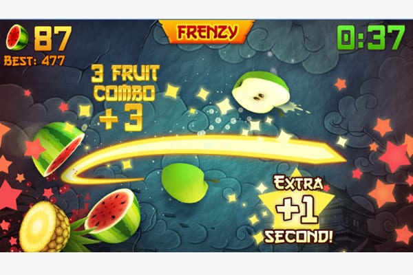 fruit ninja screen