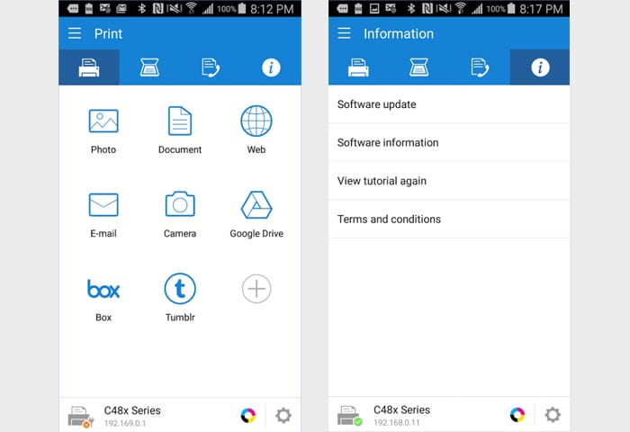 samsung mobile print app