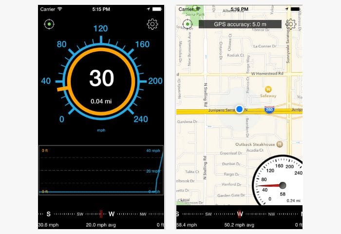 speedometer free speed box app