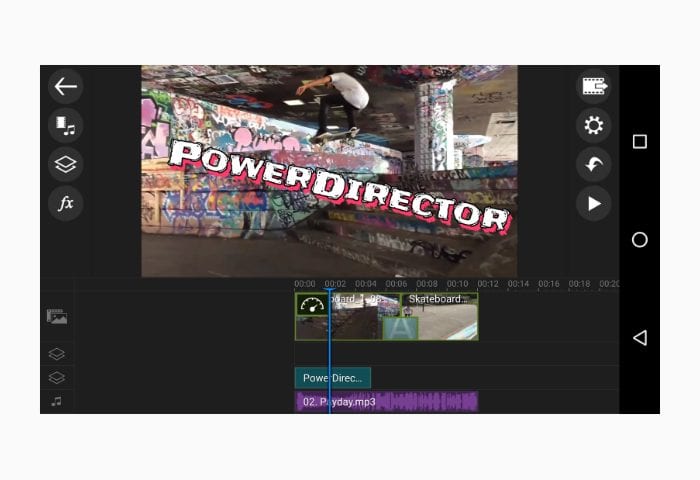 powerdirector movie app