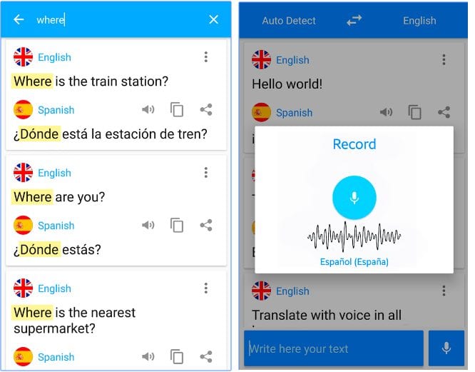 Translate voice - Translator app