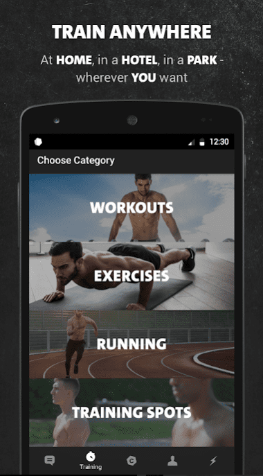 Freeletics Bodyweight app