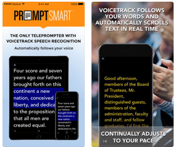 PromptSmart Lite Teleprompter app