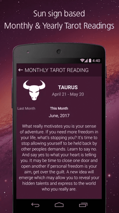 TAROT READING app