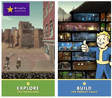 Fallout shelter screen