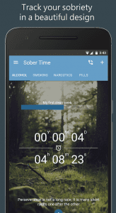 Sobriety Tracker Clock