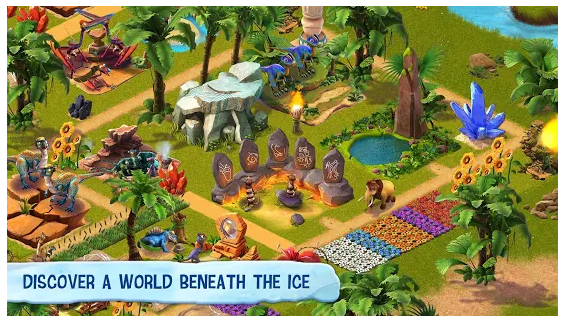ice age village screen