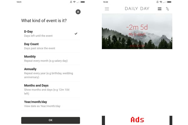 daily day app