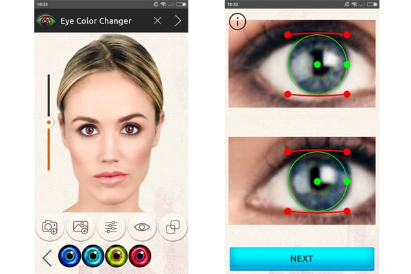 eye color changer android