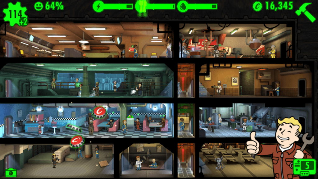 Fallout Shelter app