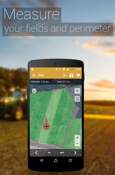 GPS Fields Area Measure app