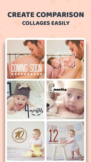 Baby Sticker- Track Milestones app