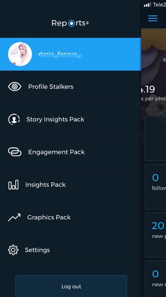 Reports+ Followers Analytics for Instagram app
