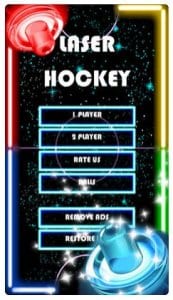 Glow Hockey HD - 2 Player Neon Light Air Hockey 