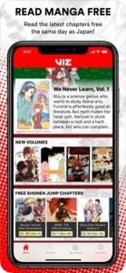 VIZ Manga – Direct from Japan screen
