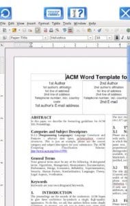 AndroWriter document editor