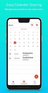 Hub Family Calendar Organizer