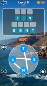 Word Link Game Puzzle - WordCrossy With Friends