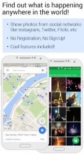 HINP: social networks on a map