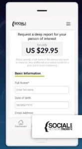 Social Network Finder