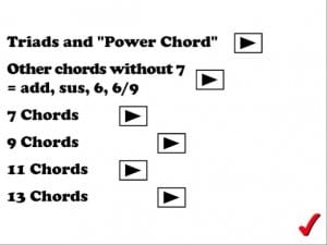 Chords, chords and more chords