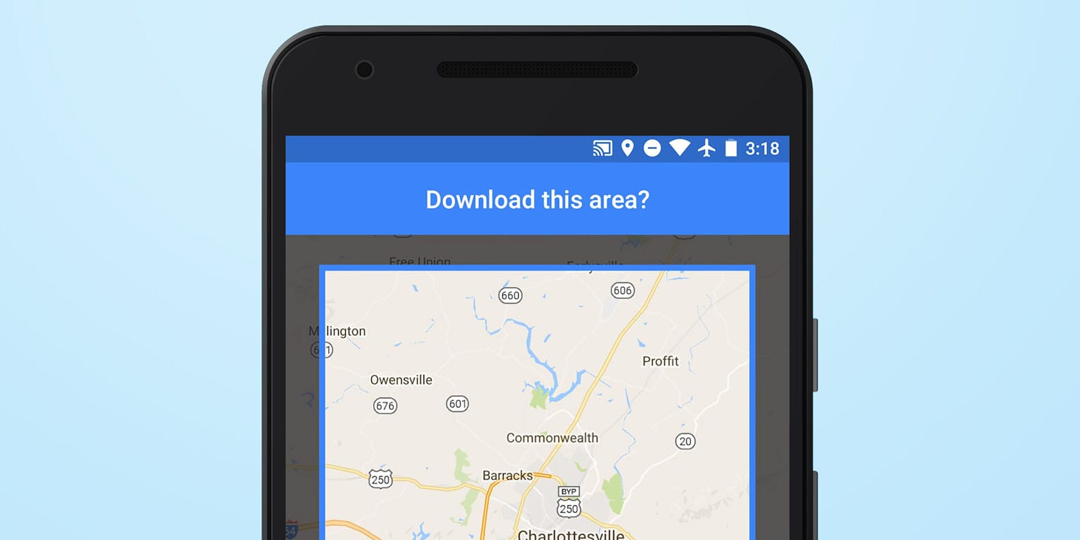 WiFi when opening Google Maps