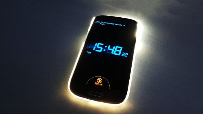 the alarm clock