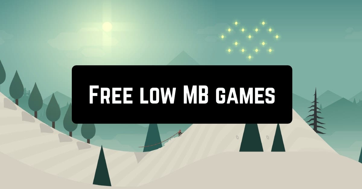 Free low MB games