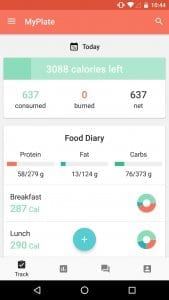 MyPlate Calorie Tracker