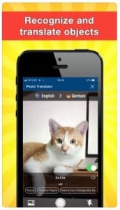 Translate image and photo