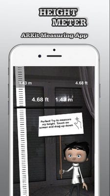height meter ar measure app2