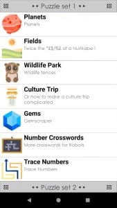 100² Logic Games screen 2