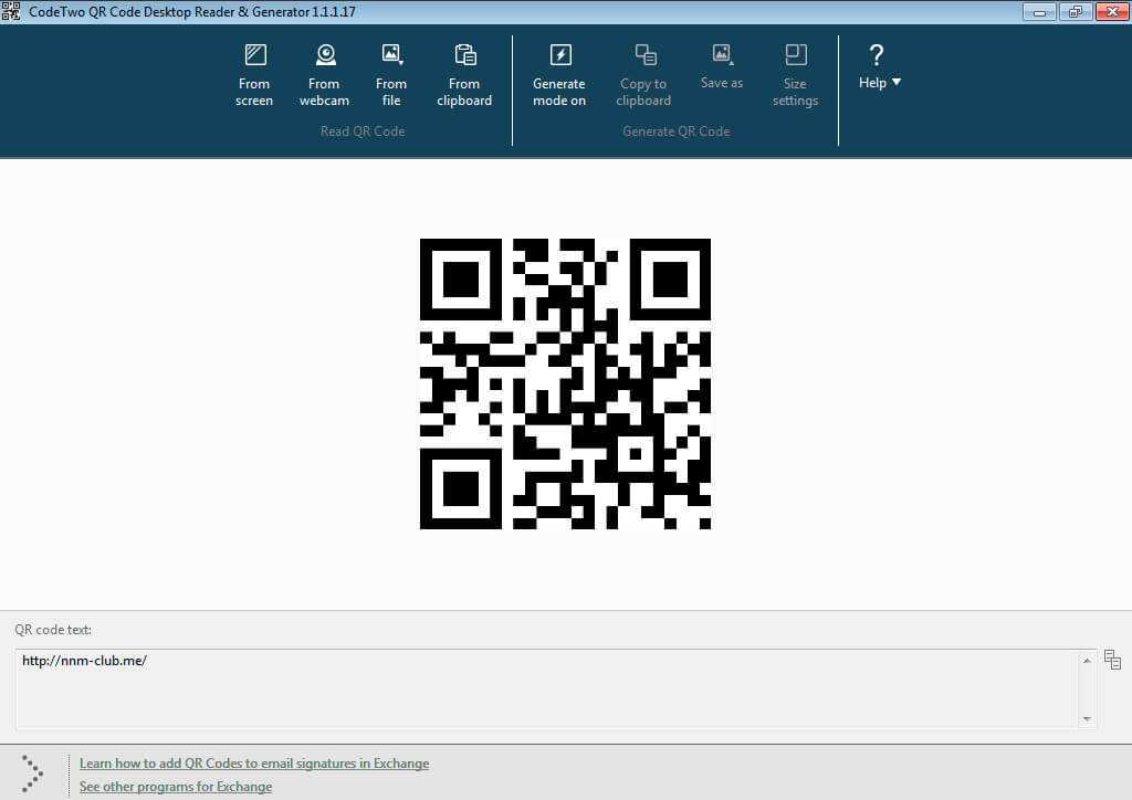 Generate QR Code1