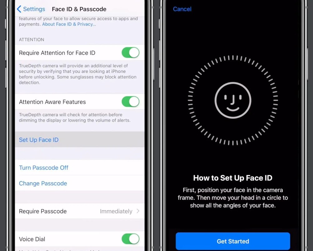 Unlocking Apps with Face ID1
